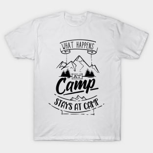 Camping Funny Camper Saying Campground T-Shirt